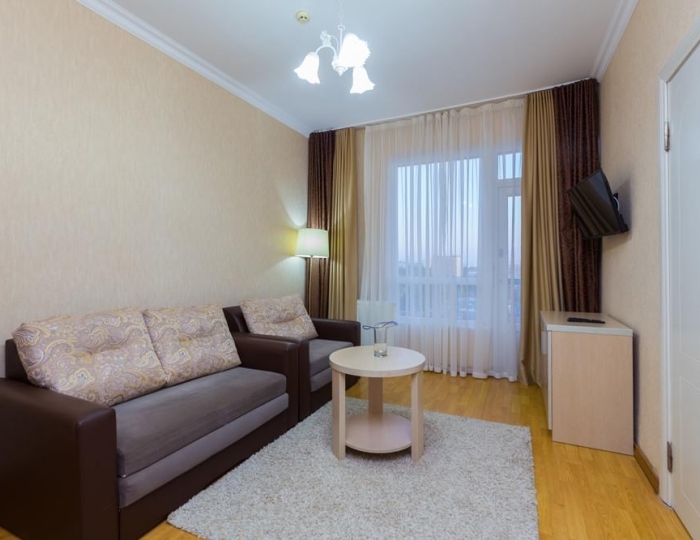 Люкс 2-местный 2-комнатный - СКК «Адлеркурорт» (корпус «Дельфин»)